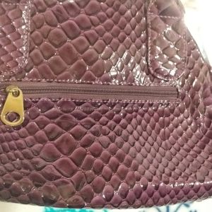 Purple purse